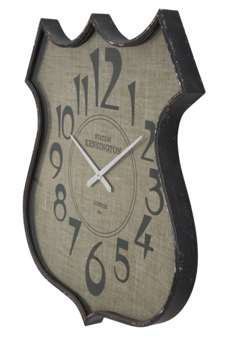 Ceas de perete vintage victorian CreativDeco - Finisaj antichizat de efect [5]