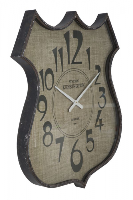 Ceas de perete vintage victorian CreativDeco - Finisaj antichizat de efect [2]