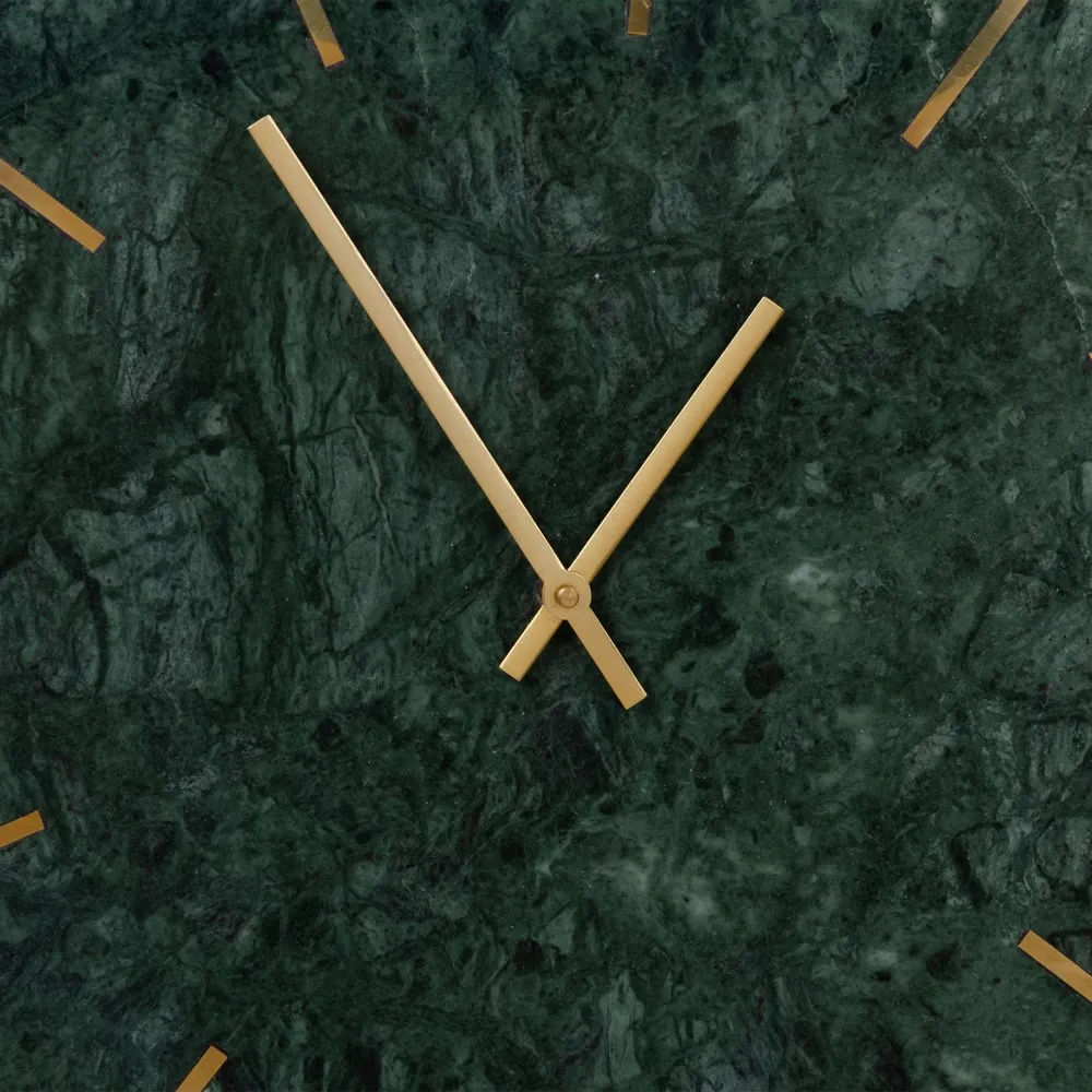 Ceas perete marmura verde - CREATIVDECO.RO [5]
