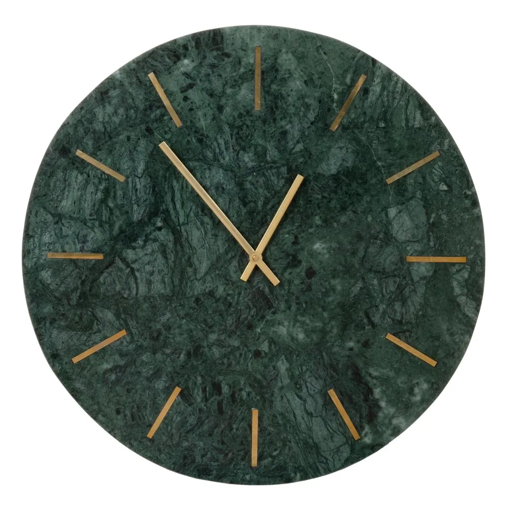 Ceas perete marmura verde - CREATIVDECO.RO [1]