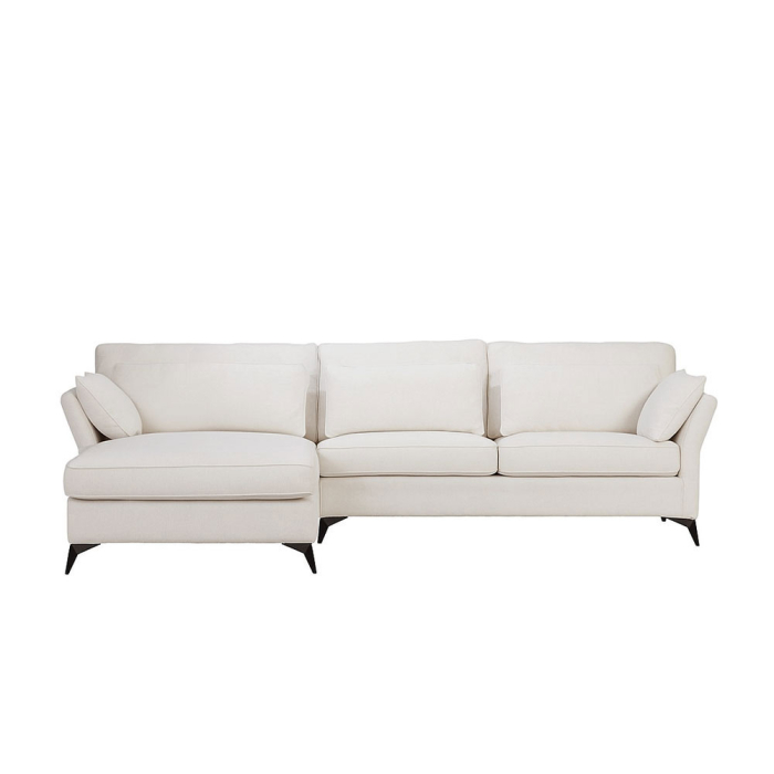 Colțar Parfait bej cu picioare metalice negre – stil modern [3]