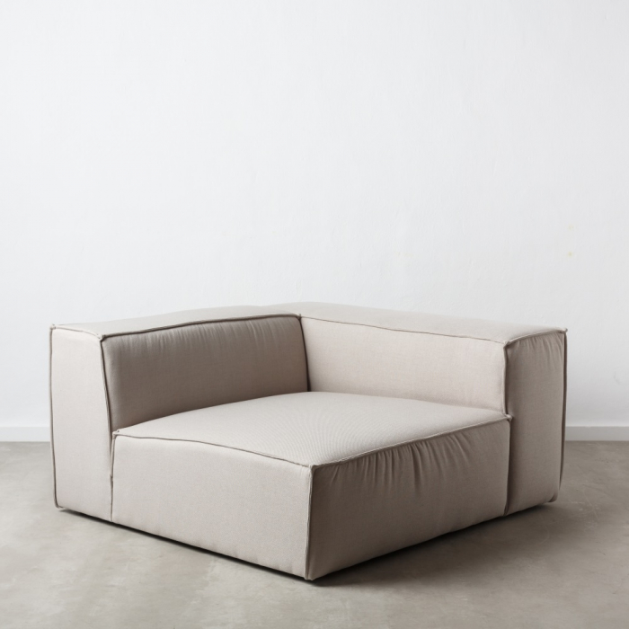 Coltar minimalist bej deschis CreativDeco - Mobilier functional pentru living [1]
