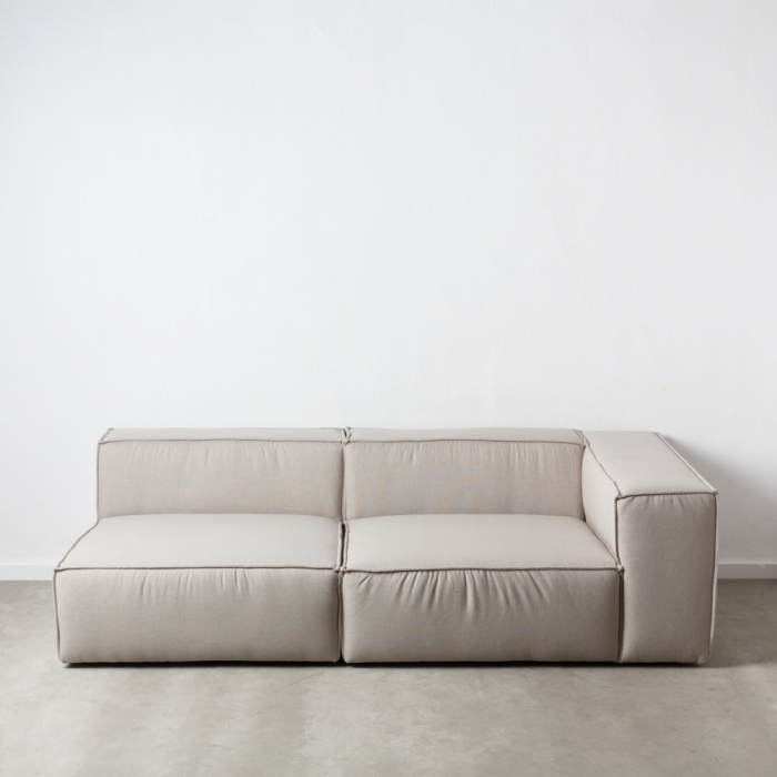 Coltar minimalist bej deschis CreativDeco - Mobilier functional pentru living [3]