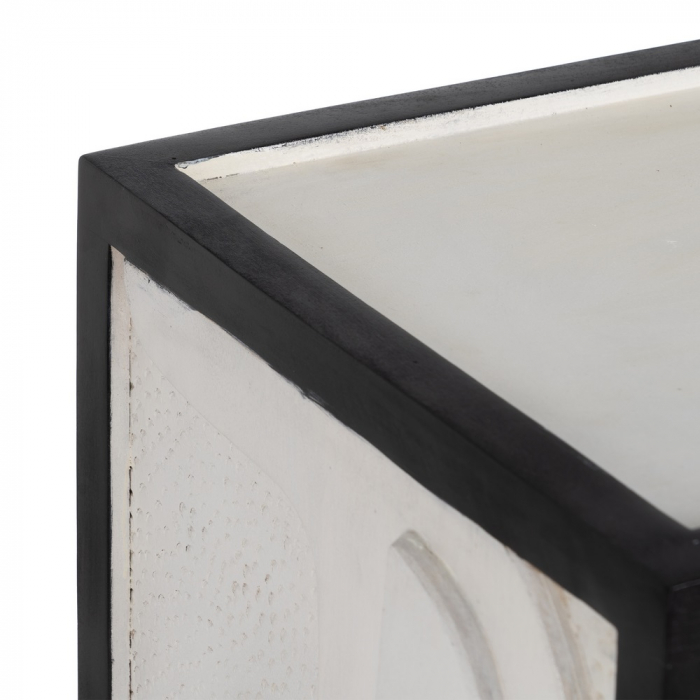 Comoda Moderna Lemn Mango CreativDeco - Mobilier Contemporan cu Detalii Sculptate [4]