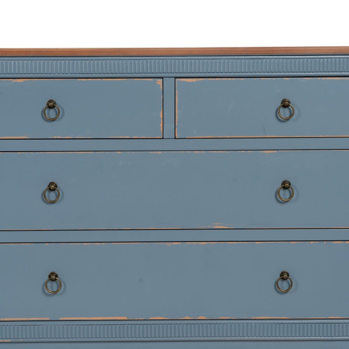 Comoda Albastra 4 Sertare CreativDeco - Mobilier Modern pentru Living [7]