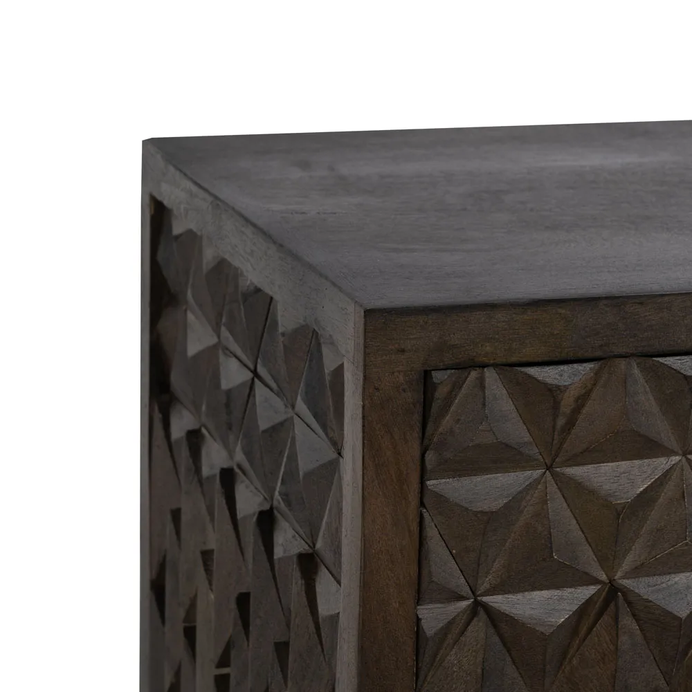 Comoda Artizanala Cristal Maro, Lemn Mango - CreativDeco.ro [5]
