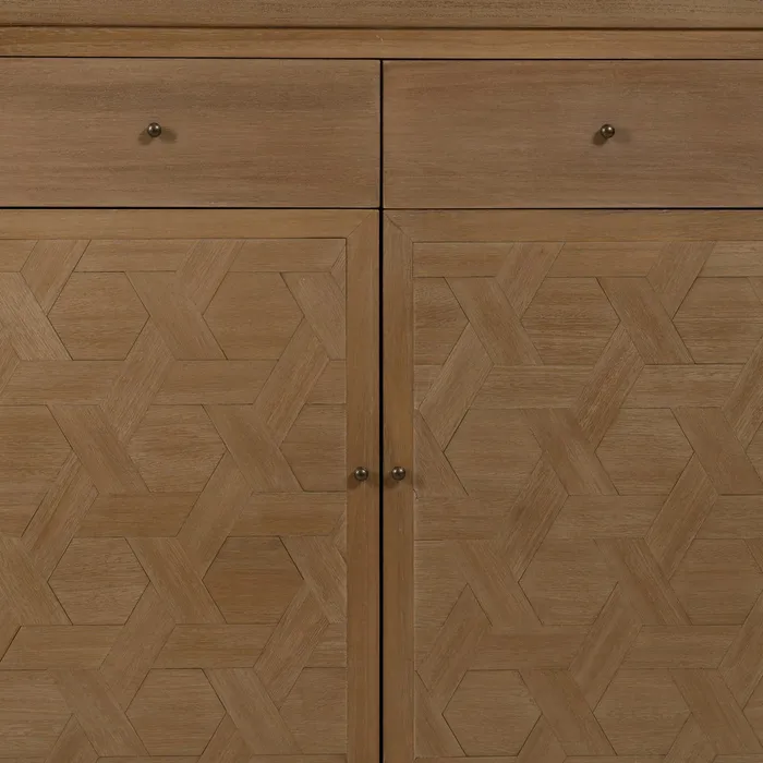 comoda rustica detalii geometrice CreativDeco [12]
