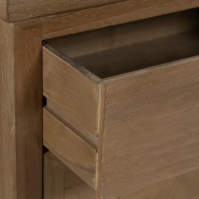 comoda rustica detalii geometrice CreativDeco [8]