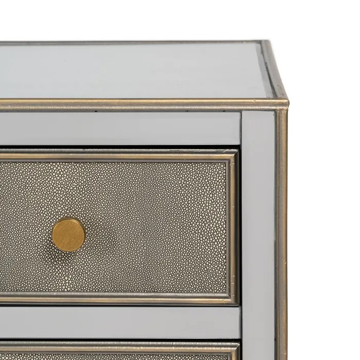 comoda cu usi aurii pentru dormitor elegant CreativDeco [5]