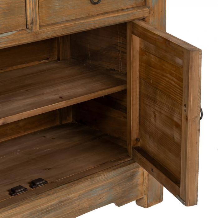 Comoda Spatioasa Rustica CreativDeco - Mobilier Durabil si Functional [9]