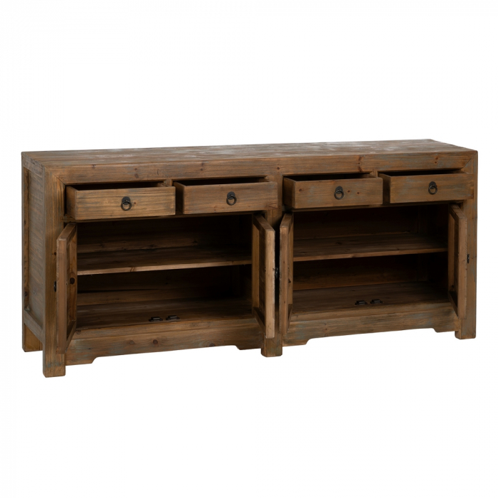 Comoda Spatioasa Rustica CreativDeco - Mobilier Durabil si Functional [3]