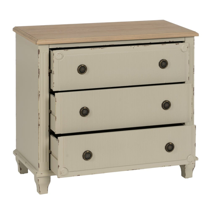 Comoda Compacta 3 Sertare CreativDeco - Mobilier Functional pentru Dormitor [4]