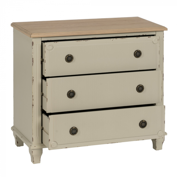 Comoda Compacta 3 Sertare CreativDeco - Mobilier Functional pentru Dormitor [3]