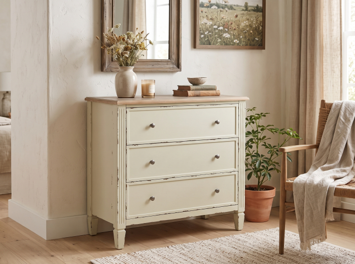 Comoda Clasica 3 Sertare CreativDeco - Design Atatemporal pentru Living [2]
