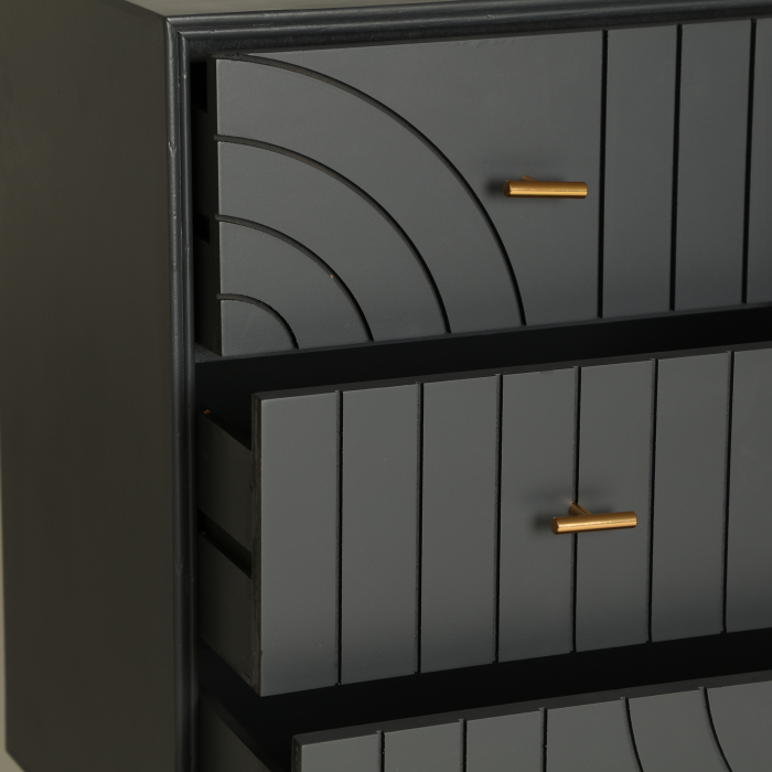Comoda moderna Tremes gri|Comode dormitor premium [6]