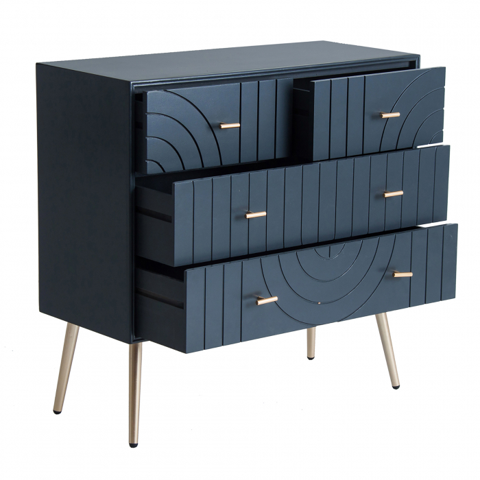 Comoda moderna Tremes gri|Comode dormitor premium [3]