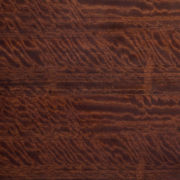 Comoda MDF maro cu otel inoxidabil design modern [7]