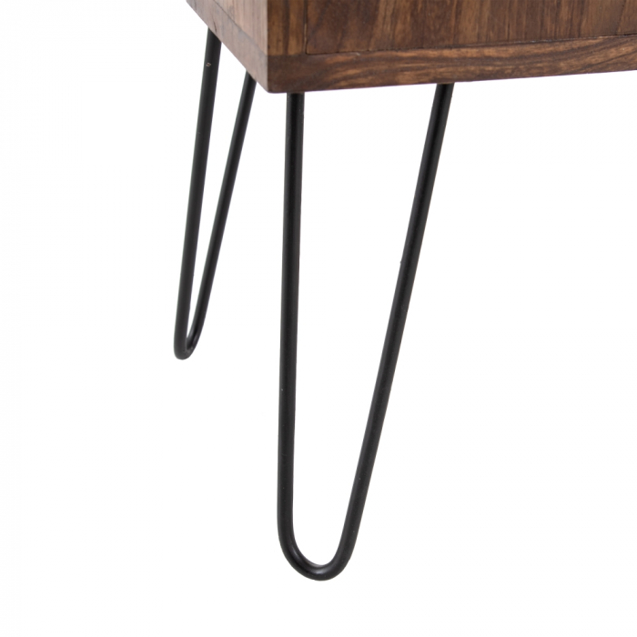 Comoda din lemn cu picioare metalice - Design modern și elegant | CreativDeco [11]