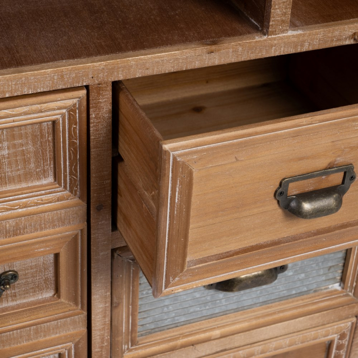 Comoda cu sertare multiple - Solutie de depozitare rustica | CreativDeco [5]