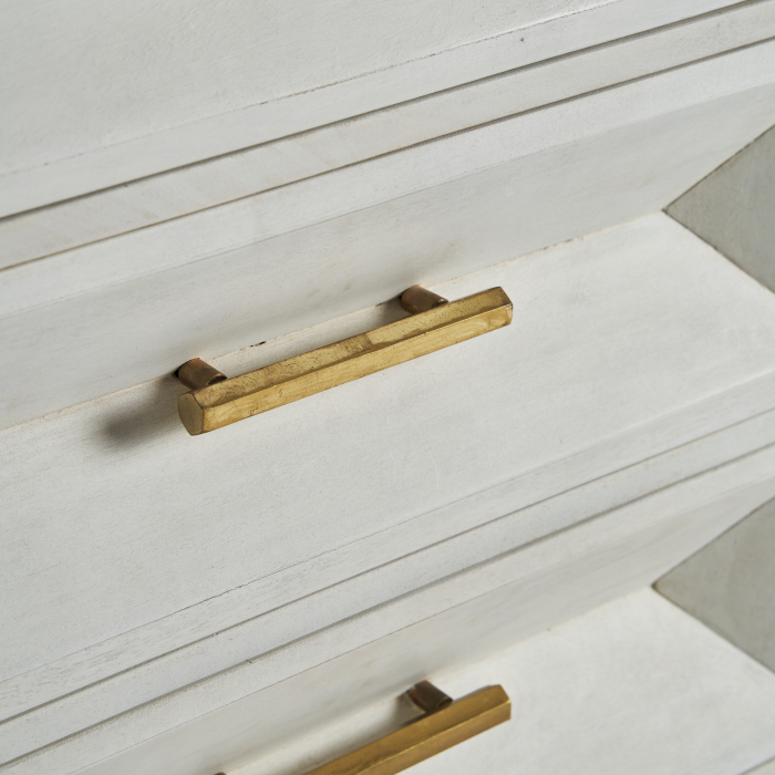 Comoda Art Deco mango crem auriu|Comode elegante [4]