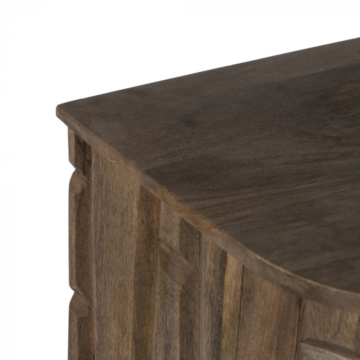 Comoda Sculptata Lemn Mango CreativDeco - Mobilier Elegant pentru Interioare Contemporane [4]