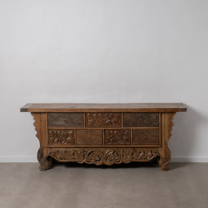 Comoda Sculptata Manual CreativDeco - Stil Rustic si Eleganta [1]