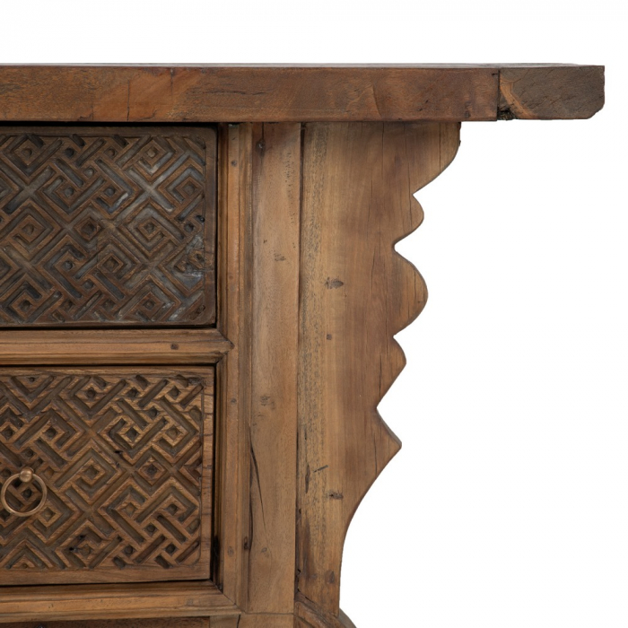 Comoda Sculptata Manual CreativDeco - Stil Rustic si Eleganta [8]
