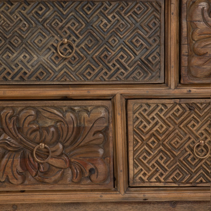 Comoda Sculptata Manual CreativDeco - Stil Rustic si Eleganta [5]