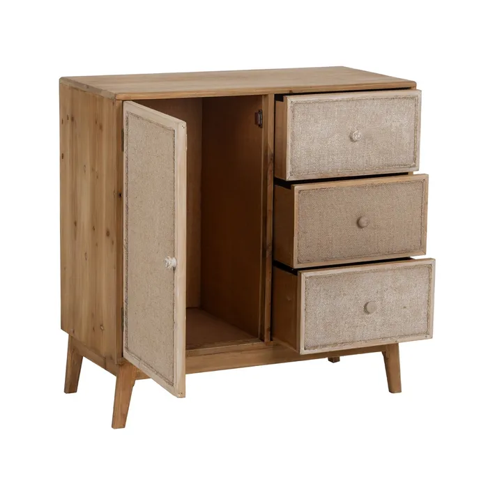 Comoda lemn brad MDF|Mobilier organizare hol [4]