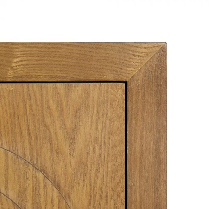 Comoda compacta cu usi reliefate - Design simplu pentru spatii moderne | CreativDeco [9]