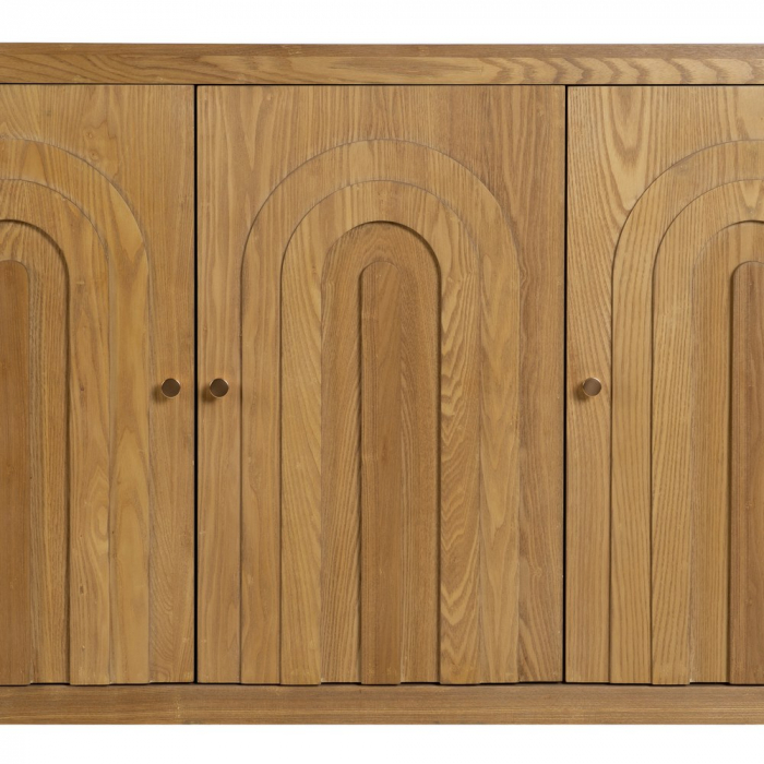 Comoda eleganta cu usi arcuite - Organizare in decor contemporan | CreativDeco [5]
