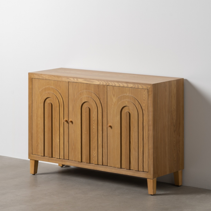 Comoda eleganta cu usi arcuite - Organizare in decor contemporan | CreativDeco [1]
