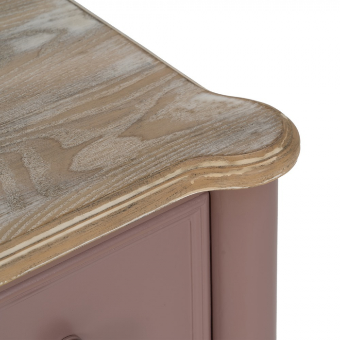 Comoda Roz Pudrat 3 Sertare CreativDeco - Mobilier Elegant pentru Dormitor [5]