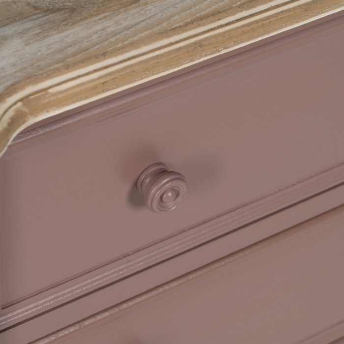 Comoda Roz Pudrat 3 Sertare CreativDeco - Mobilier Elegant pentru Dormitor [8]
