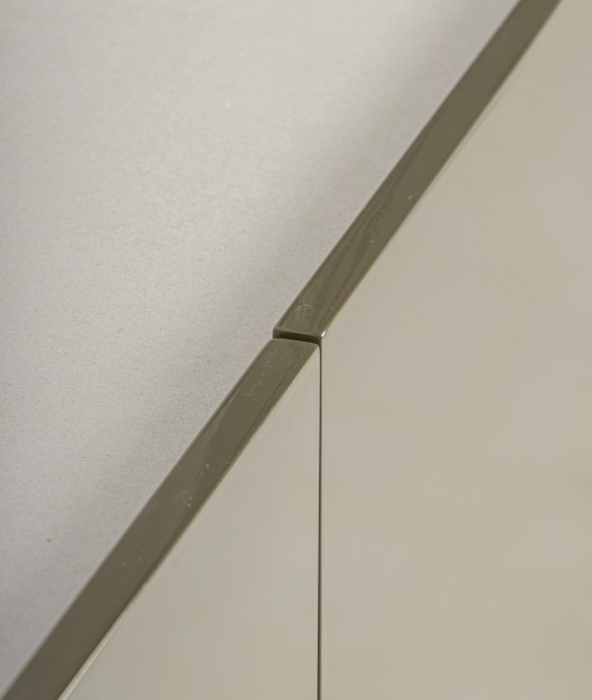 Comodă din MDF verde cu 2 uși și blat ceramic Stage [3]