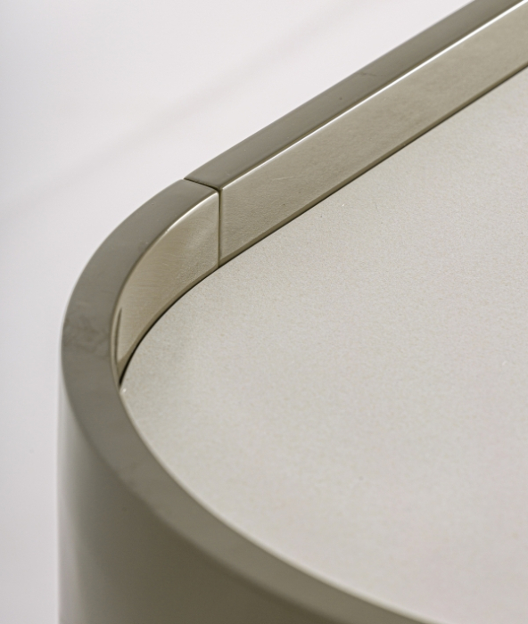 Comodă din MDF verde cu 2 uși și blat ceramic Stage [5]