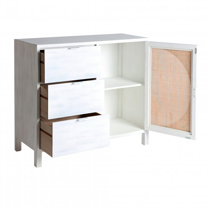 Comoda nordica ratan|Comode premium dormitor [3]