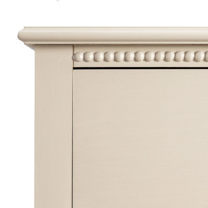 Comodă gri deschis din MDF și lemn de pin cu 3 sertare 61 x 33 x 66 cm [4]