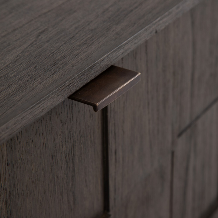 Comoda Modulară din Lemn de Mindi CreativDeco - Mobilier Ideal pentru Interioare Moderne [6]