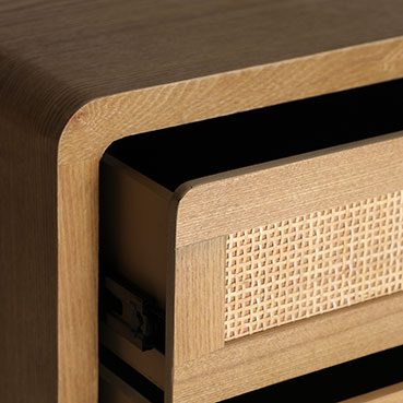 Comoda inalta maro nordica|Mobilier organizare dormitor [6]