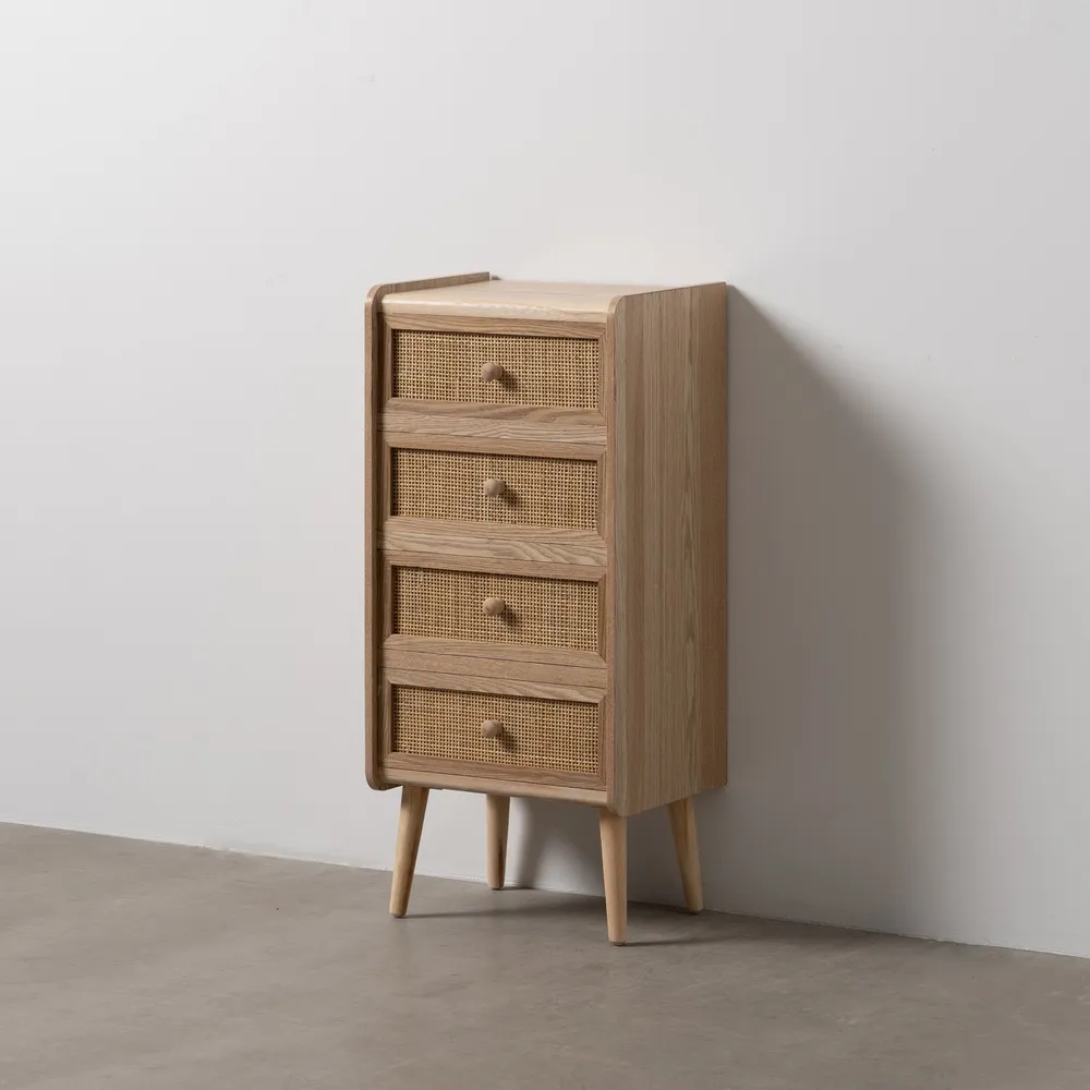 Comoda ingusta boho | Organizare spatii mici | Mobilier hol [1]