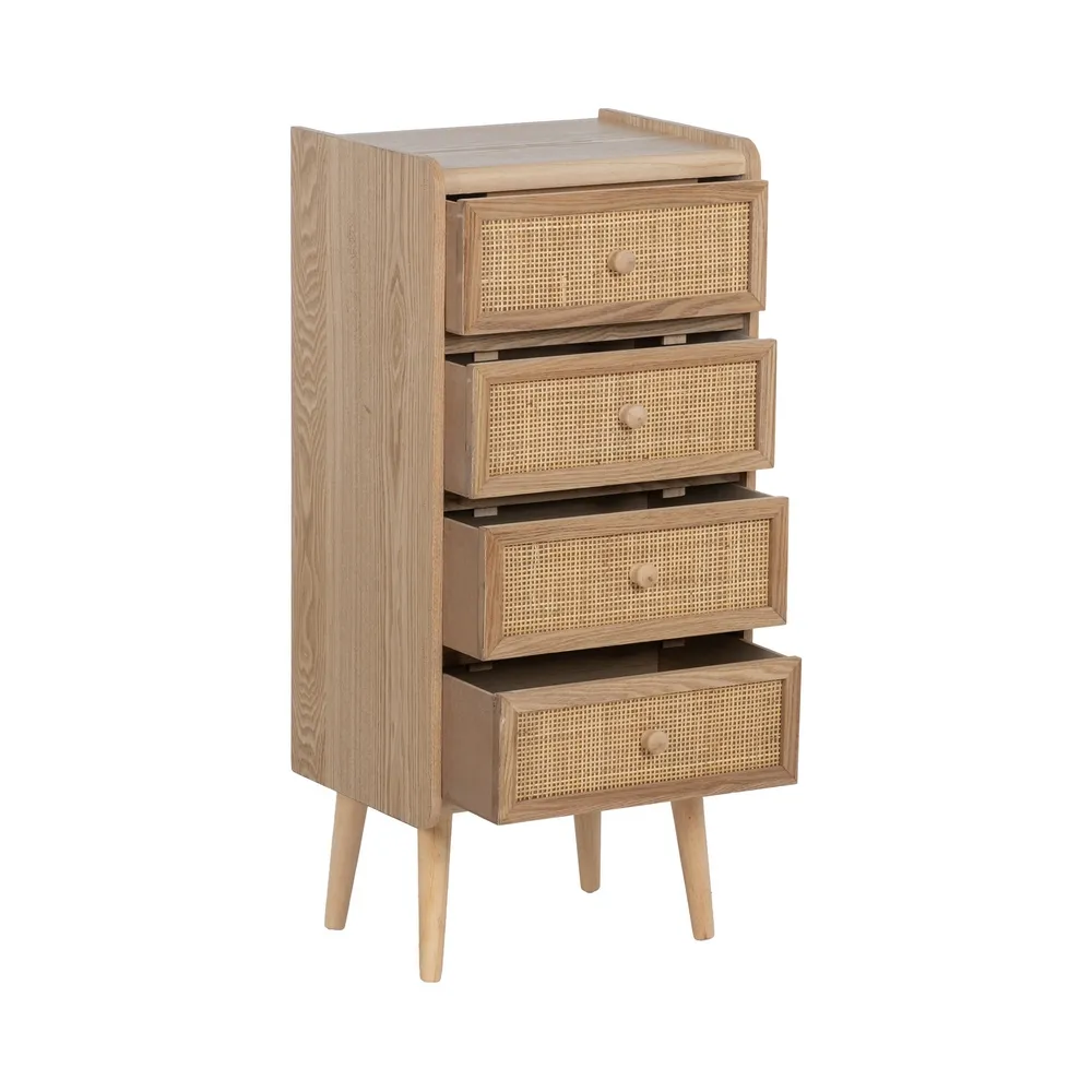 Comoda ingusta boho | Organizare spatii mici | Mobilier hol [3]