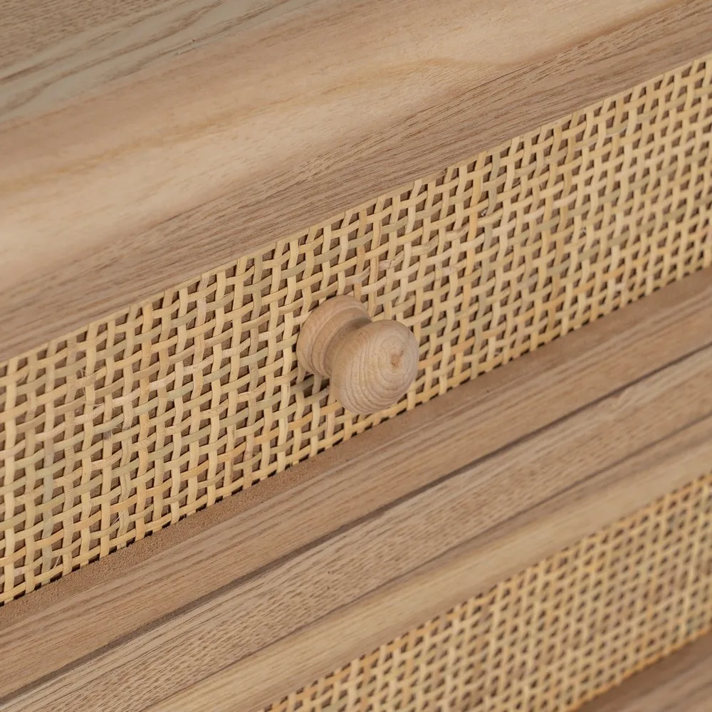 Comoda ingusta boho | Organizare spatii mici | Mobilier hol [5]