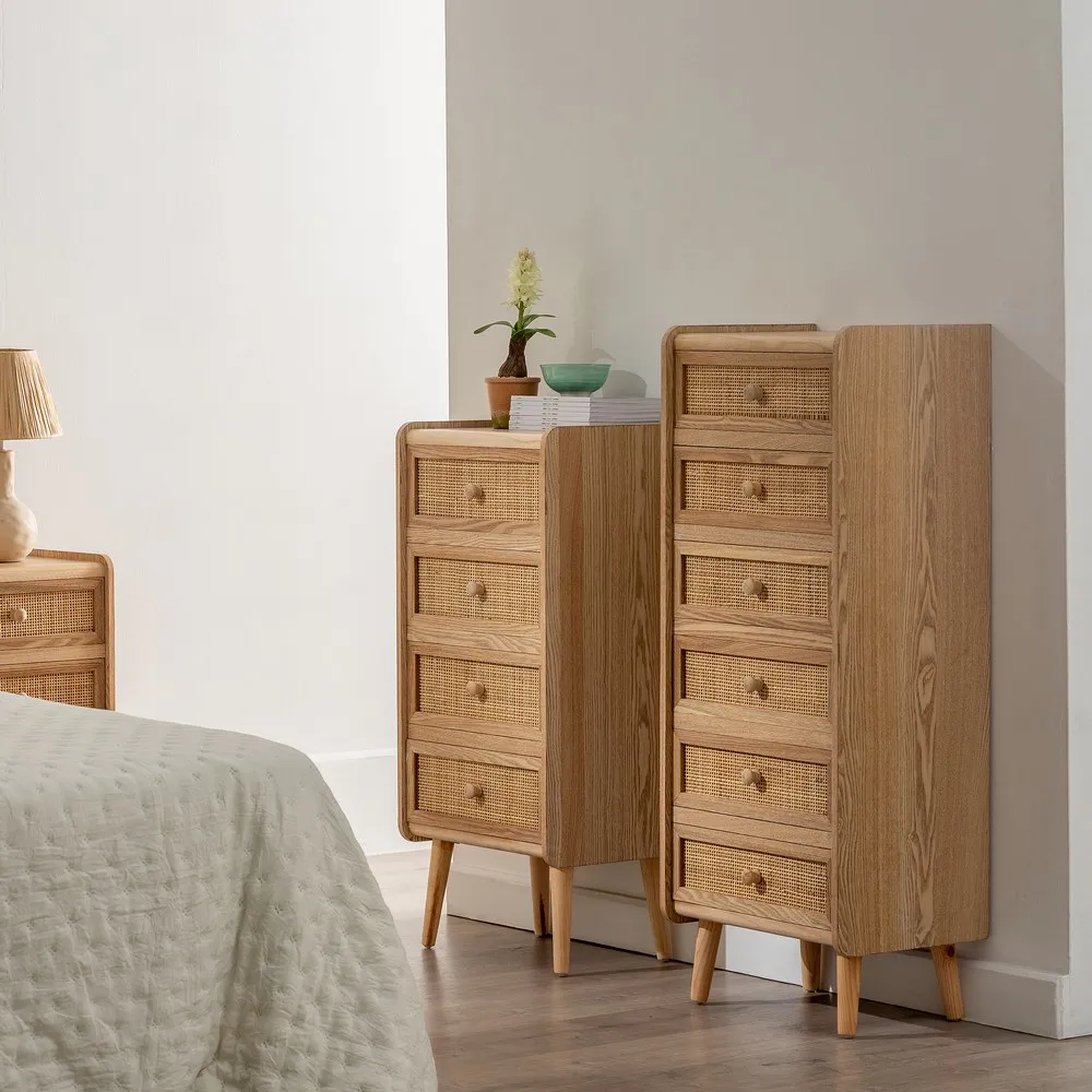 Comoda ingusta boho | Organizare spatii mici | Mobilier hol [9]