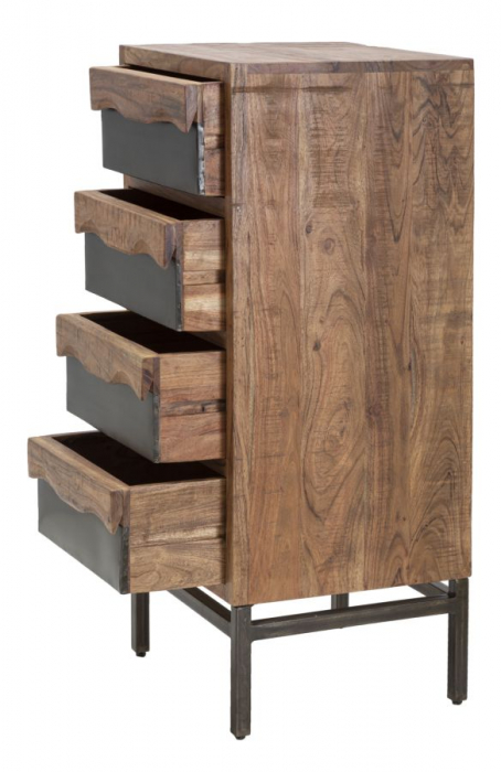 Comoda Ingusta Yellowstone | 4 Sertare Verticale | CreativDeco [4]