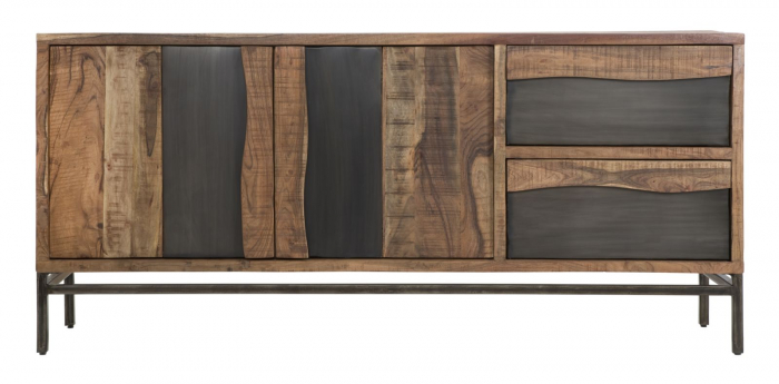 Comoda Lemn Gri Vintage [2]
