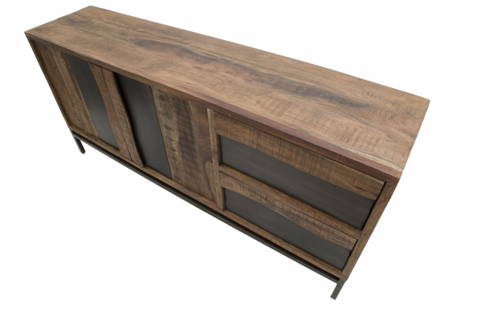 Comoda Lemn Gri Vintage [6]