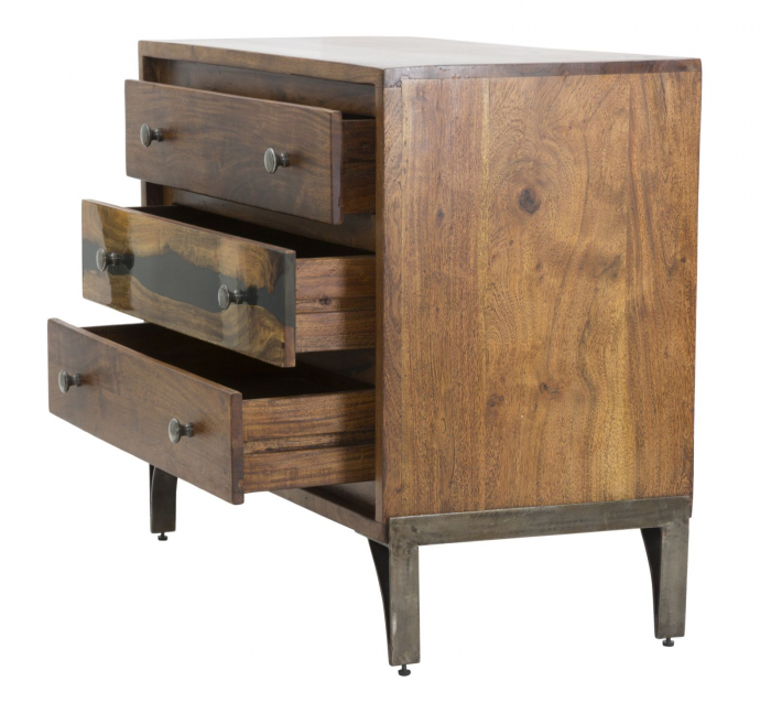 Comoda Mustang Lemn Masiv | Design Unic Rasina | CreativDeco [3]