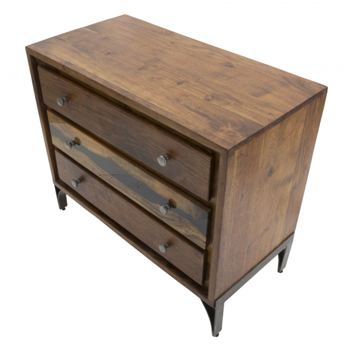 Comoda Mustang Lemn Masiv | Design Unic Rasina | CreativDeco [5]