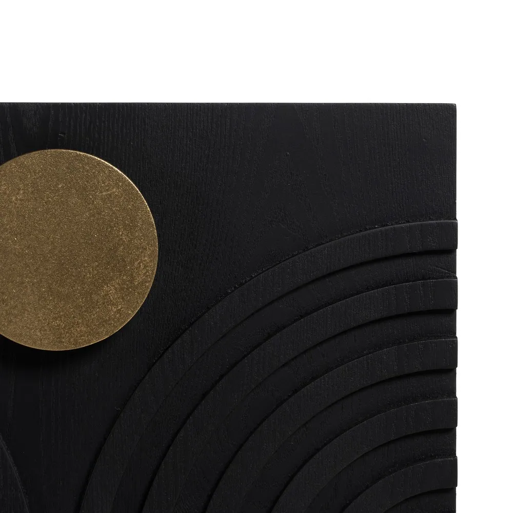 Comoda Living Black-Gold, Lemn Negru - creativdeco.ro [10]